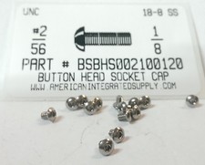 #2-56x1/8 Button Head .050