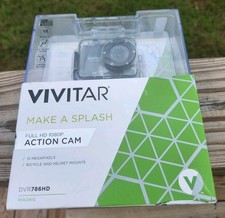 Vivitar Full HD Action Camera Waterproof 12MP 1080p Black DVR786HD picture