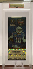 2018 Sugar Bowl Ticket Jalen Hurts Alabama Clemson College Football Playoff PSA picture