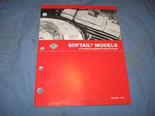 2010 HARLEY DAVIDSON SOFTAIL PARTS CATALOG ORIGINAL FACTORY 99455-10A MODELS 10 picture