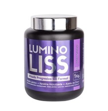 LUMINO LISS Alisado Progresivo Sin Formol 1kg Keratina Brillo Espejo picture