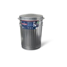 Behrens Galvanized Steel Utility Trash Can with Lid, 20 Gal., Model# 00111K picture
