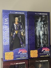 JoJo's Bizarre Adventure Super Action Statue Figure Weather Report S.A.S. and wr picture