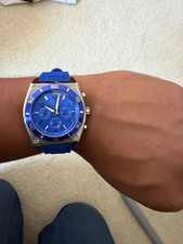 Caravelle New York by Bulova Blue Mens water resistant Watch picture