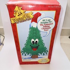 1996 Gemmy Douglas Fir - THE TALKING TREE - Animated Singing CHRISTMAS TREE picture