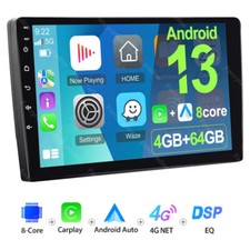 9inch 8 core 4G+64G Android 13 Apple Carplay Car Stereo GPS Radio FM/RDS WIFI picture