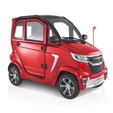 VEVOR 4-Wheel Enclosed Mobility Scooter for Seniors 660lbs Capacity 3-Seater picture