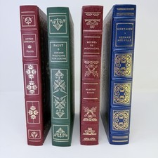 Franklin Library Lot  Limited Edition Books HC Moby Dick, Dr. Faust, Chekhov picture