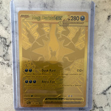 Mega Darkrai EX 120/084 Secret Rare Gold Full Art Holo EN Black & White picture