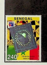 SENEGAL Sc 1351 NH ISSUE OF 1999 - STAMPS-on-STAMPS - (DLM34) picture