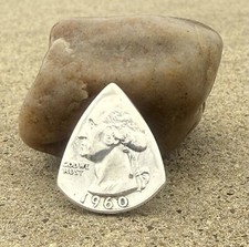Coin Guitar Pick The Original-Washington Quarter 90% Silver-Jazz iii (Random yr) picture