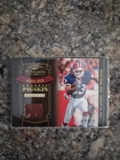 2006 DONRUSS SUPER BOWL XXVI CLASSIC PIGSKIN ANDRE REED GAME-USED FOOTBALL 16/25 picture