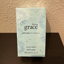 New Sealed Philosophy Living with grace eau de tilette spray 2oz *Free Shipping* picture