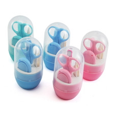 4Pcs Newborn Baby SaftyNail Trimmer Clipper Healthcare Kit Portable Kids Gift US picture