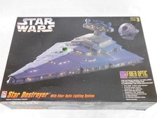 1/422 AMT ERTL Star Wars Star Destroyer Ship & Fiber Optics Plastic Model Kit picture