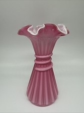 Vintage Fenton Wheat Vase picture