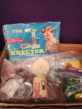 Vintage 1960s Gilbert Erector Set – Lot of Parts (Untested) picture
