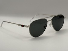 GUCCI GG 1679S-001 AVIATOR GREY TINTED SUNGLASSES picture
