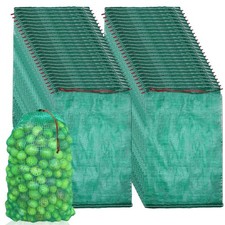 50 Pcs Extra Large Mesh Produce Bags 70 lbs Reusable Onion Bags Sacks Vegetab picture