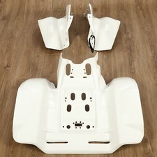 New For 1986-1989 Honda TRX 250R TRX250R White Front & Rear Fender Plastics Kit picture