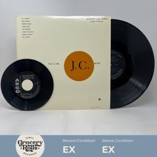 J.C. Heard LP “This Is Me” ~ Argo 633 ~ LP Mono ~ w/ 45RPM 7” Sampler EX/EX picture