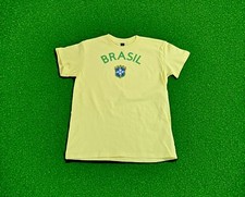 Brasil Men's  Soccer T-Shirt 100%  Cotton. New picture