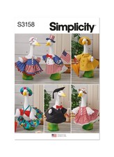 SS3158OS Summer Clothes for Porch and Lawn Geese Sewing Pattern Packet, Desig... picture