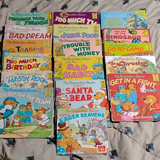 The Berenstain Bears Paperback Book Lot - Illustrated Picture Books Ages 4-8 picture