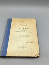 1942 Egypt in the Classical Geographers (Survey of Egypt) by Dr. John Ball-HC picture