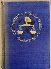 COMPLETE Set Nuremberg War Criminals Trial The International Military Tribunal picture