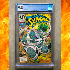 🔥 Superman The Man of Steel #18 CGC 9.8 NM/M (DC 1992) 🔑 1st App Doomsday 🔥 picture