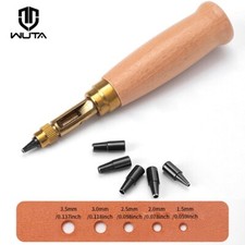 WUTA Adjustable Screw Hole Punch Automatic Interchangeable Heads Hole Punch Tool picture
