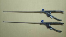 2pc Laparoscopic Needle Holder Curved Jaw Right Hand 3mmx330mm  Instruments picture