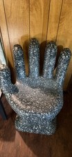 Rare Authentic 1970s Rotonics Molding Inc Hand Chair Faux Granite picture