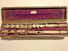 Boston Wonder Flute (Bettoney) – Antique  – Open Hole – Missing Parts. picture