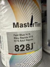 (1) QUART AXALTA DUPONT CROMAX MASTERTINT 828J FAST BLUE H/S TINT TONER COLOR picture