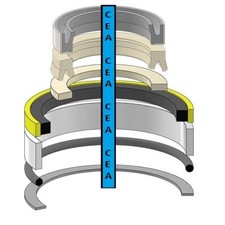 7X2798 Various Cylinder Seal Kit Fits Cat Caterpillar 14E 14G D4H picture