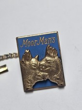 Vintage 1971 MoorMan’s Swine Pig Advertising Tie Tack Pin Joe Monroe Farm Feed picture