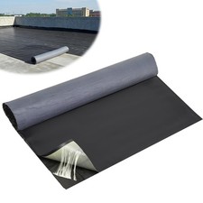 50 Mil EPDM Rubber Roofing Materials Roll 39 in x 16.4 ft Self-Adhesive Waterpro picture
