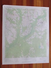Luverne Alabama 1973 Original Vintage USGS Topo Map picture
