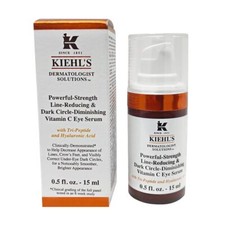 Kiehl's Powerful Line-Reducing Vitamin C Eye Serum 15ml 0.5oz SEE DETAILS & PICS picture