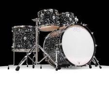 DW Design Series 4pc Shell Pack - Black Lightning - Limited picture