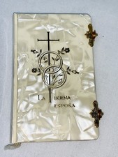 Vintage 1973 La Buena Esposa Catholic Nuptial Prayer Book Celluloid Case Regina picture