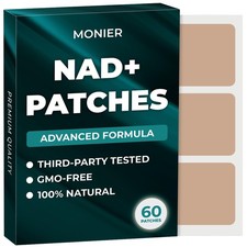 MONIER NAD Patches for Women & Men | NAD+ Patch Energy & Healthy 60 pack picture