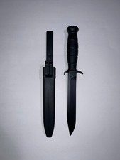 Glock FM 78 Feldmesser Field Knife Made in Austria Black w/ Polymer Sheath picture