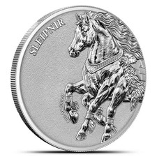 2026 1 oz Germania Beasts Sleipnir Silver Round (BU, Capsule) picture