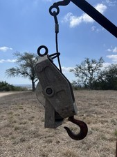 LUG-ALL Model 6000-15 Aluminum Hoist MFG By Lincoln Precision For Lug-All Tested picture