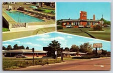 Tomahawk Motel & Restaurant Ahoskie North Carolina NC Chrome Chrome c1970 PC picture