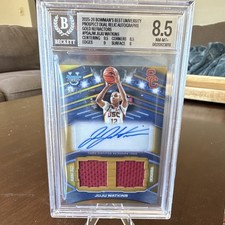 Bowman 2025-26 Univ Best JuJu Watkins Gold Refractor Auto Dual Relic /50 picture