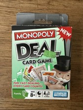 Monopoly Deal Card Game Fun Fast Dealing Every Card Counts Game Hasbro 2008 New picture